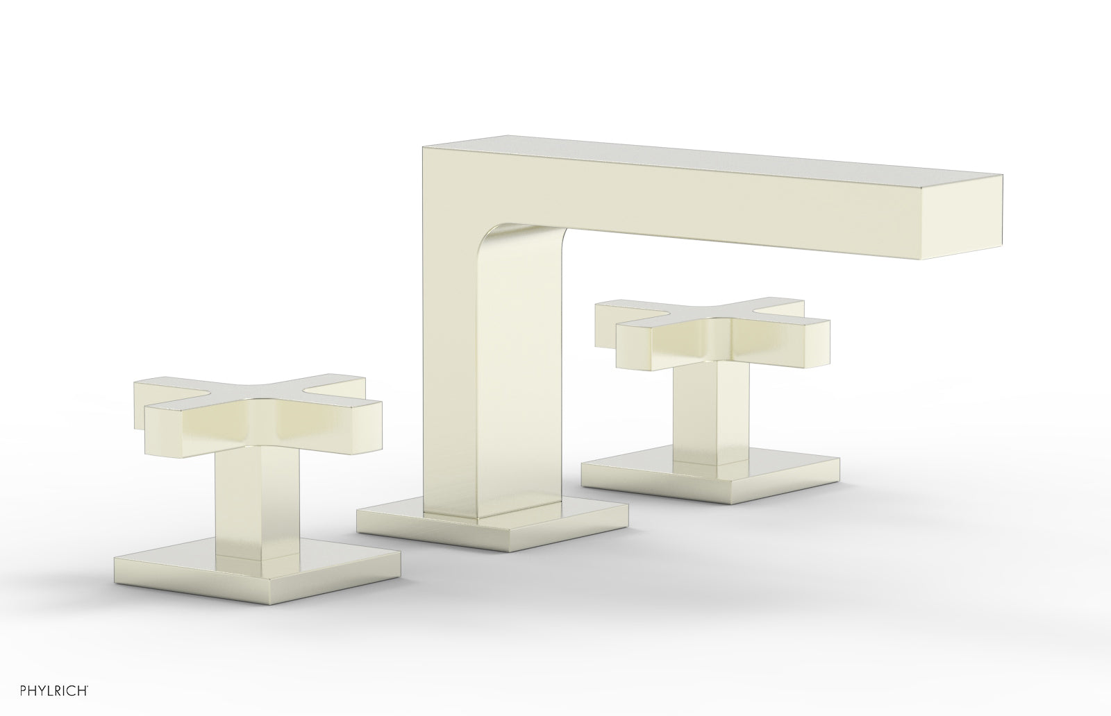 CROI - Widespread Faucet - Low Spout Cross Handles 255L-01