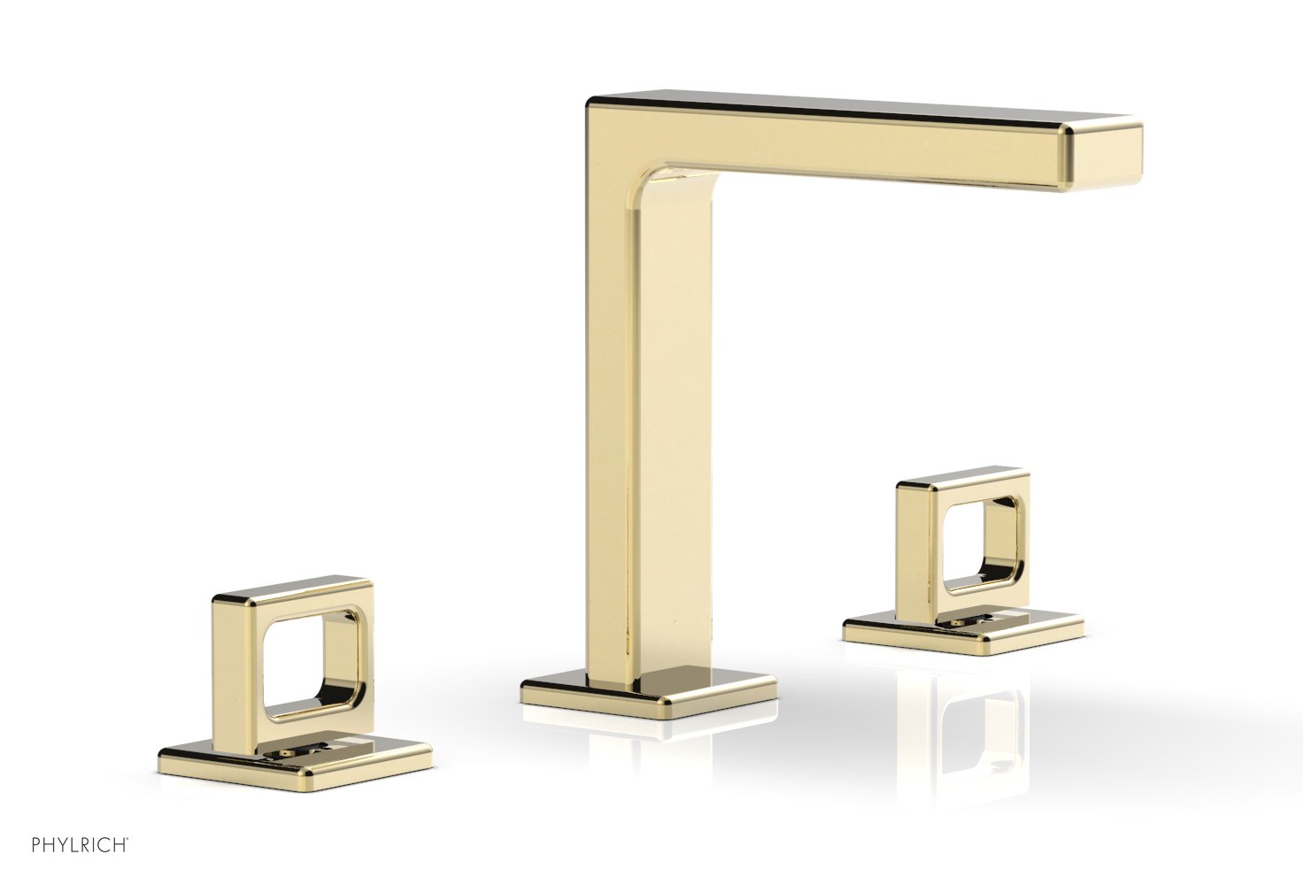 MIX Widespread Faucet - Ring Handles 6-3/4" Height 290-03