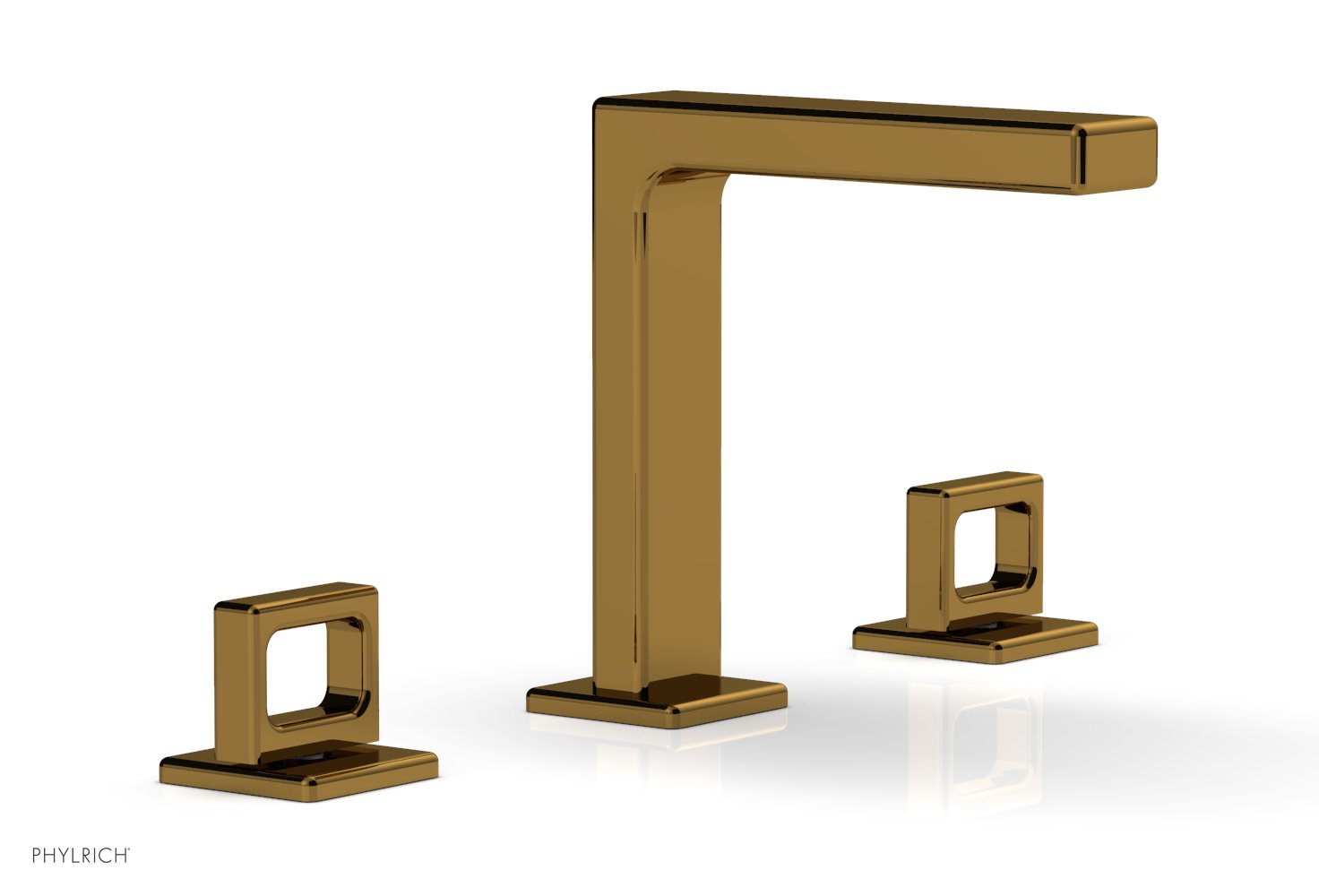 MIX Widespread Faucet - Ring Handles 6-3/4" Height 290-03