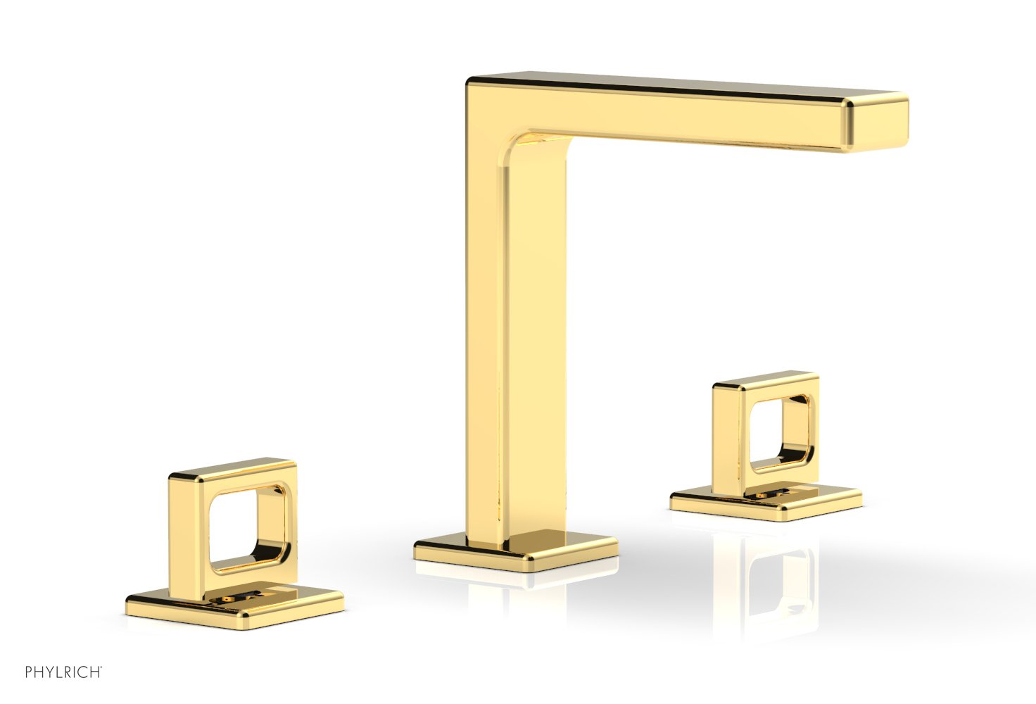 MIX Widespread Faucet - Ring Handles 6-3/4" Height 290-03