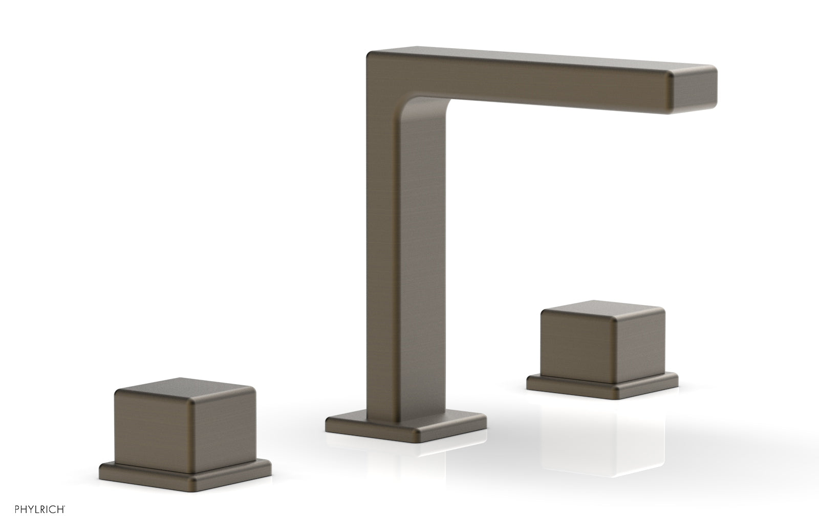 MIX Widespread Faucet - Cube Handles 6-3/4" Height 290-04