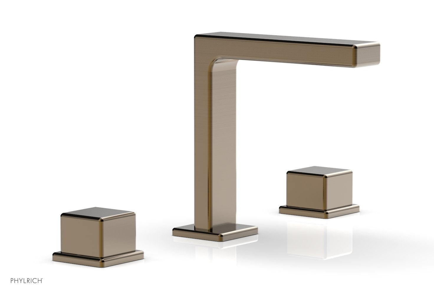 MIX Widespread Faucet - Cube Handles 6-3/4" Height 290-04