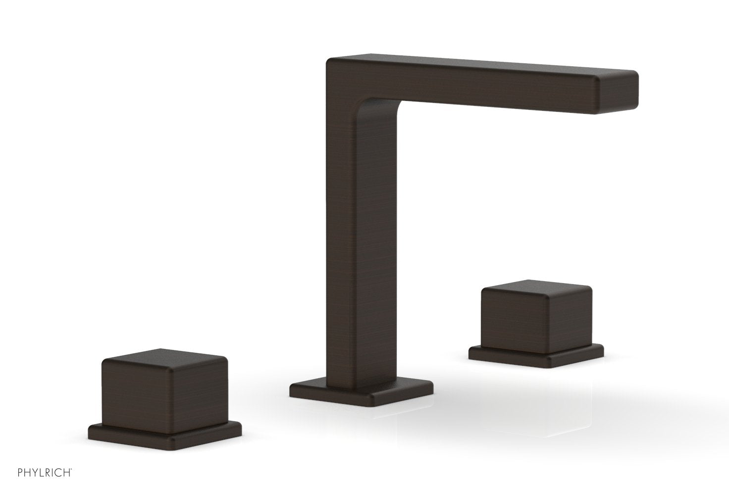 MIX Widespread Faucet - Cube Handles 6-3/4" Height 290-04