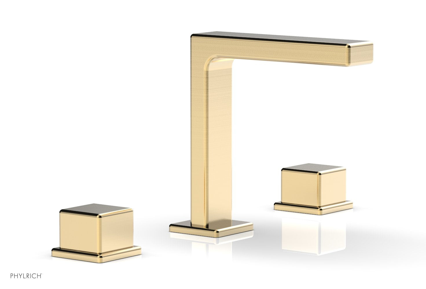 MIX Widespread Faucet - Cube Handles 6-3/4" Height 290-04