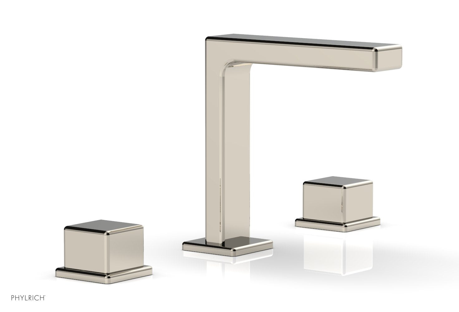 MIX Widespread Faucet - Cube Handles 6-3/4" Height 290-04