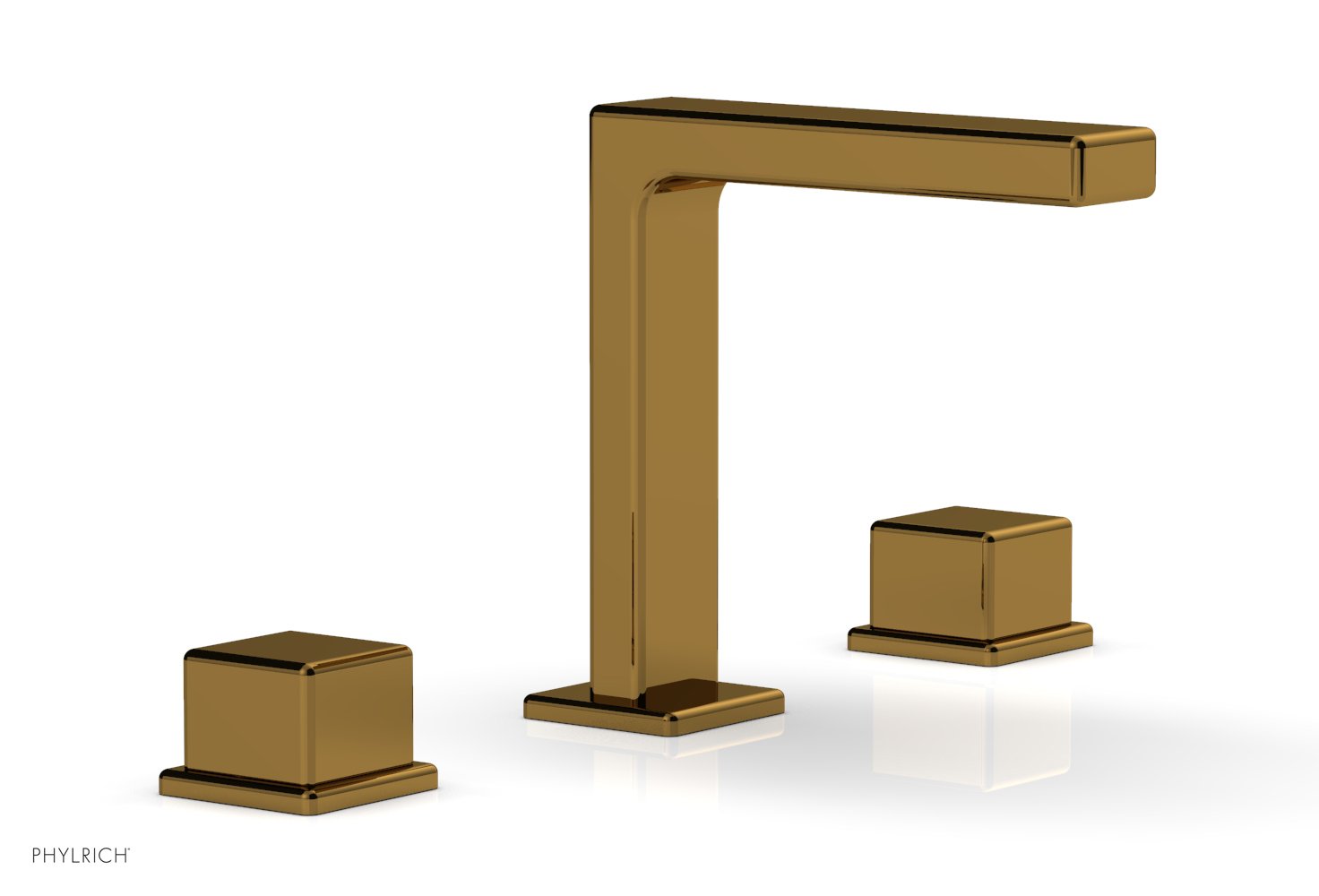 MIX Widespread Faucet - Cube Handles 6-3/4" Height 290-04