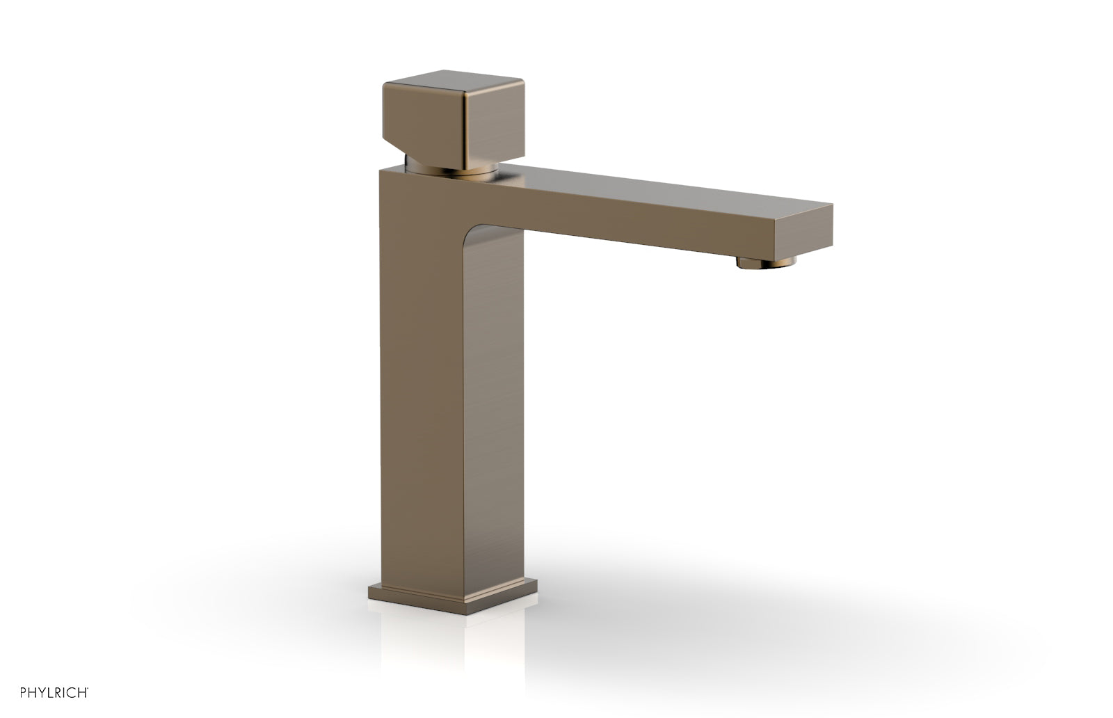 MIX Single Hole Lavatory Faucet, Cube Handle 290-08