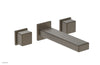 MIX Wall Lavatory Set - Cube Handles 290-14
