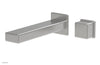 MIX - Single Handle Wall Lavatory Set - Cube Handle 290-20
