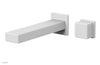 MIX - Single Handle Wall Lavatory Set - Cube Handle 290-20