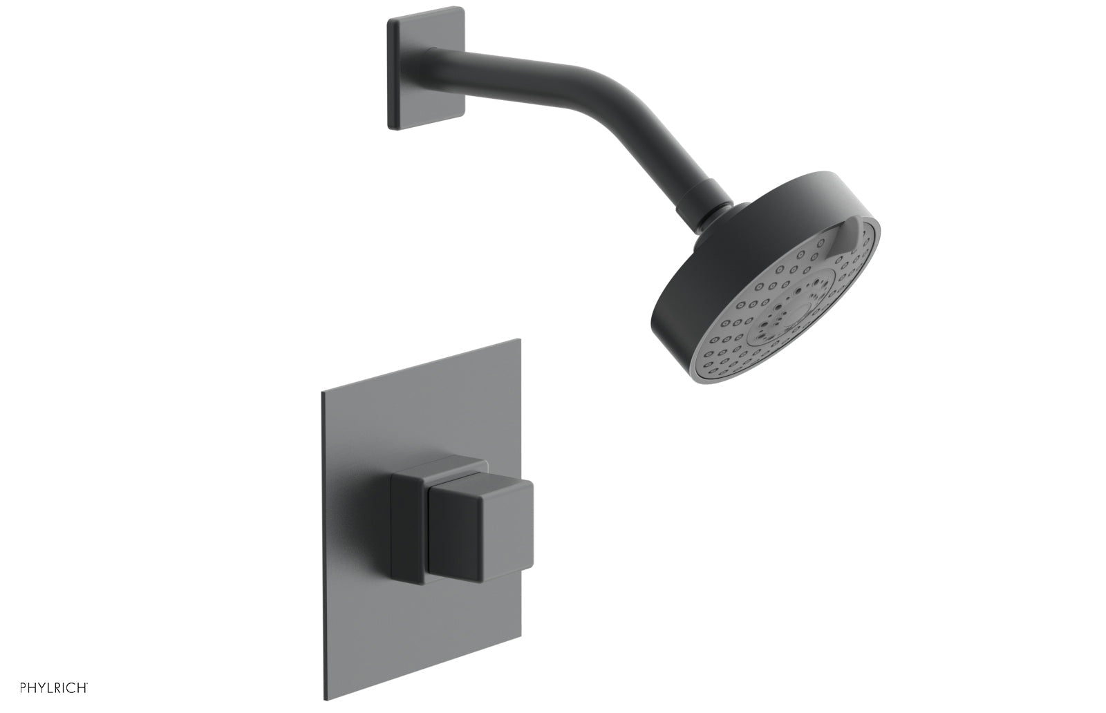 MIX Pressure Balance Shower Set - Cube Handle 290-24