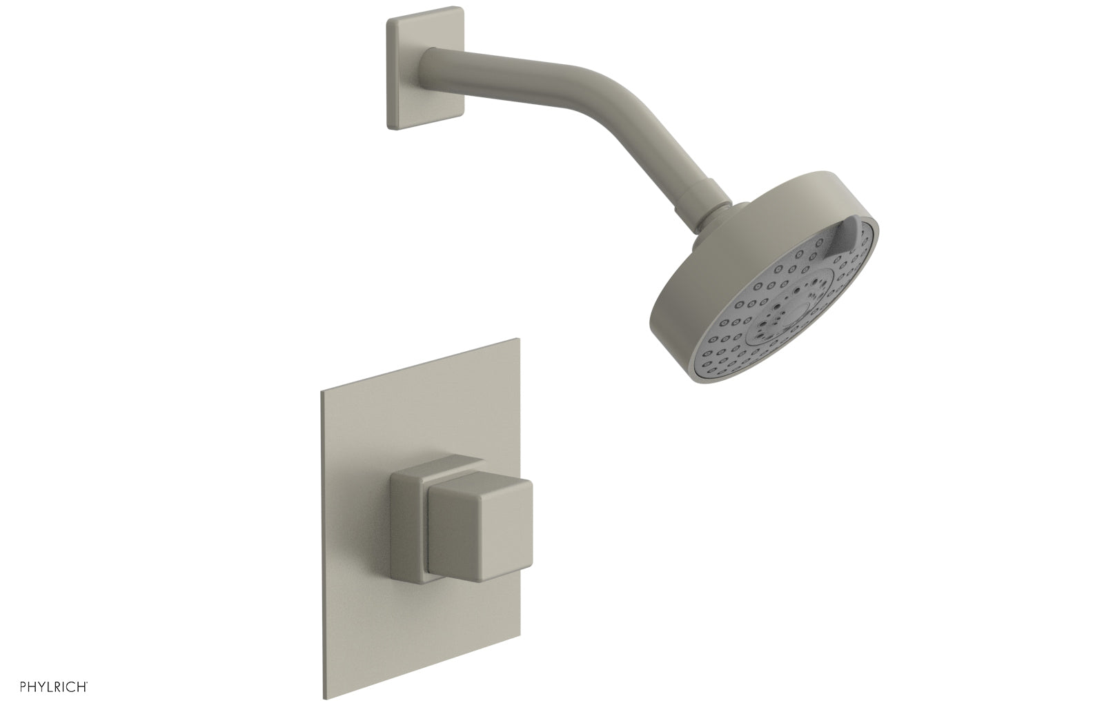 MIX Pressure Balance Shower Set - Cube Handle 290-24