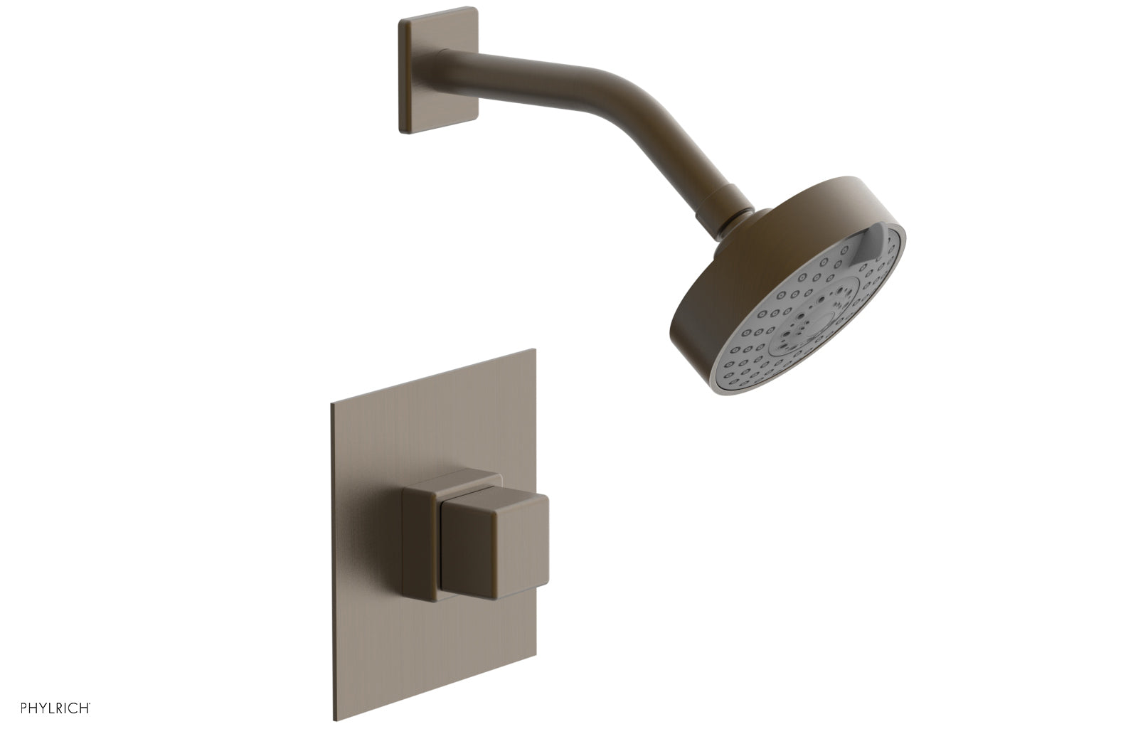 MIX Pressure Balance Shower Set - Cube Handle 290-24