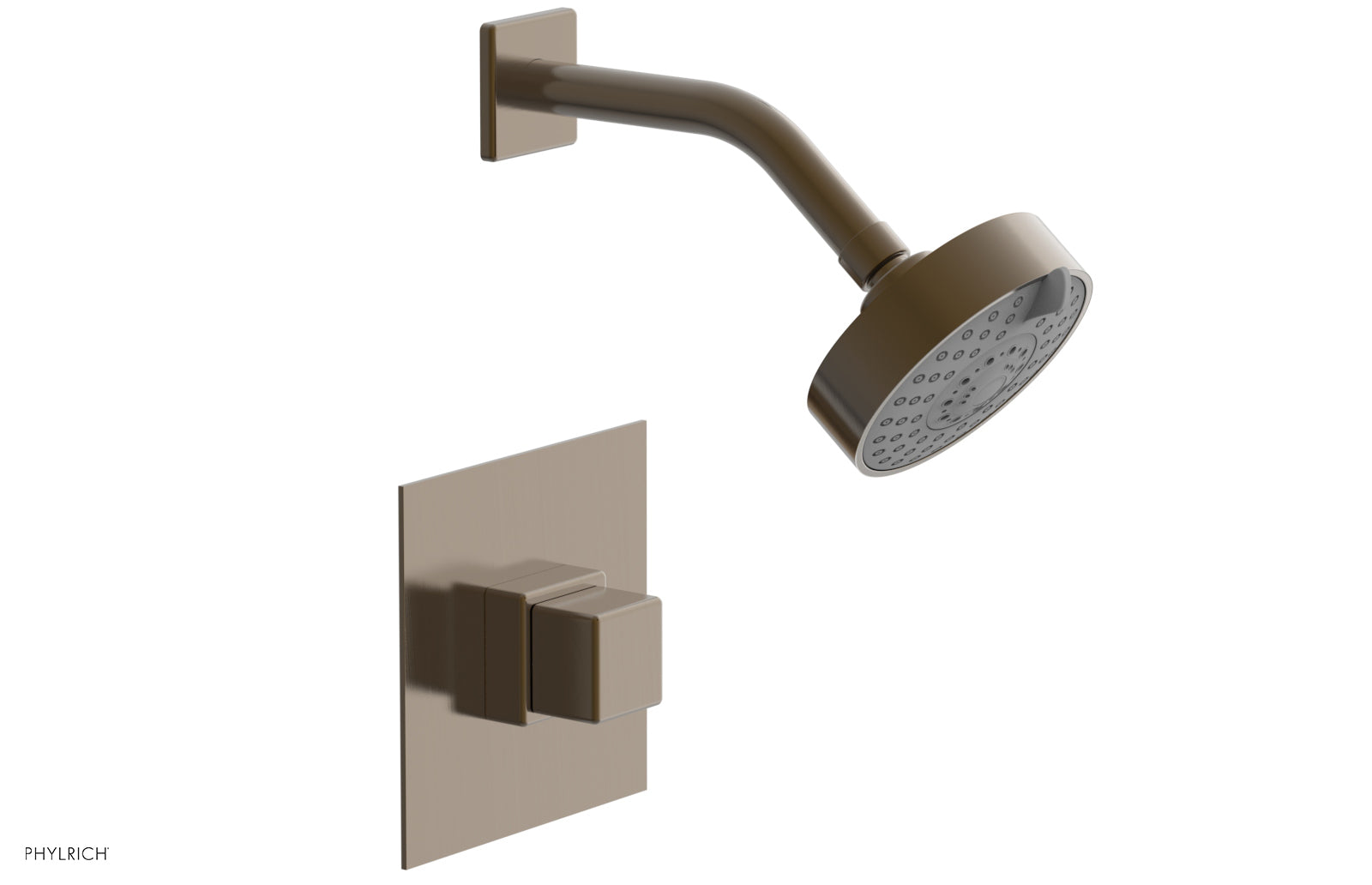 MIX Pressure Balance Shower Set - Cube Handle 290-24
