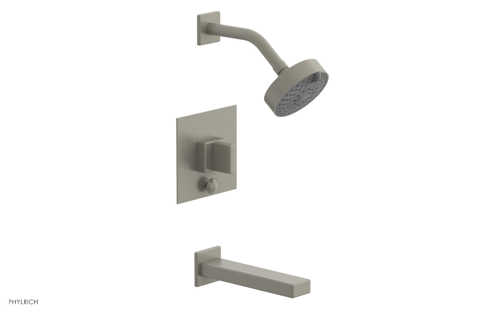 MIX Pressure Balance Tub and Shower Set - Blade Handle 290-26