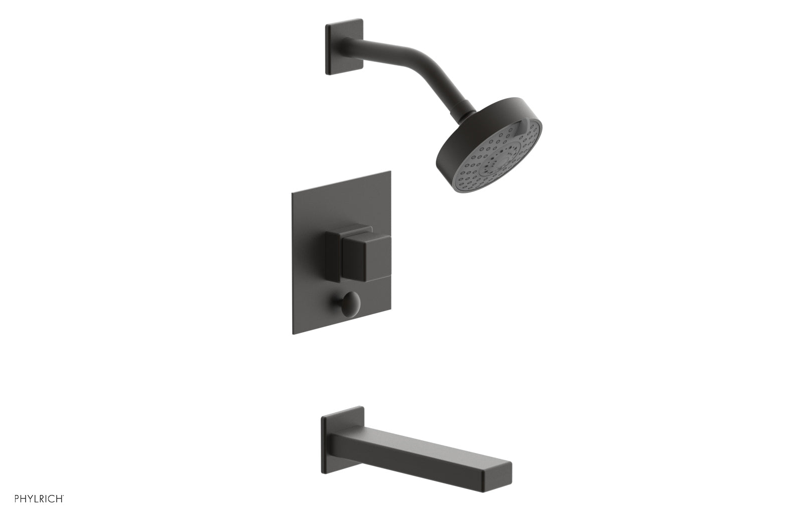 MIX Pressure Balance Tub and Shower Set - Cube Handle 290-29