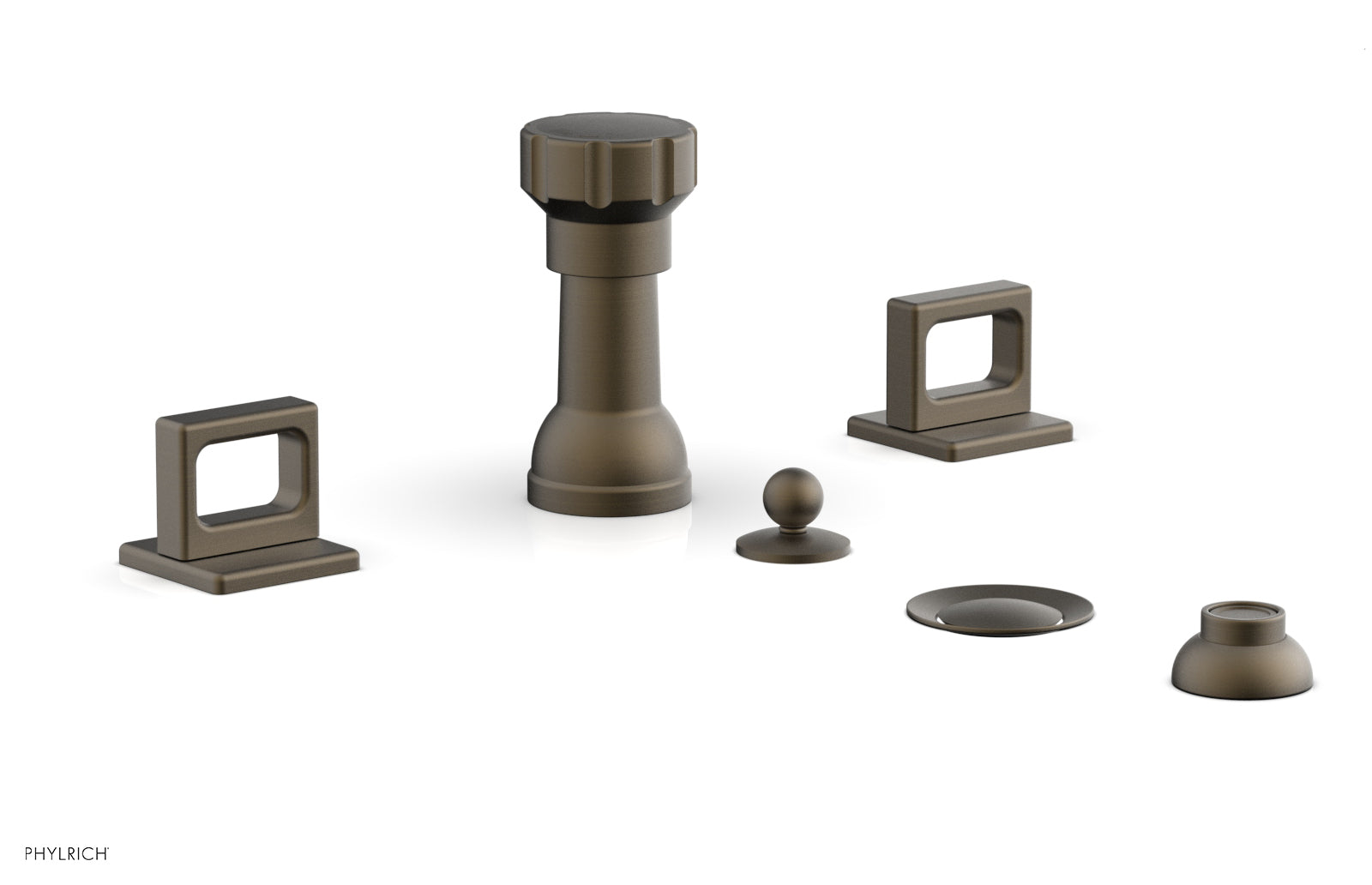 MIX Four Hole Bidet Set - Ring Handles 290-62