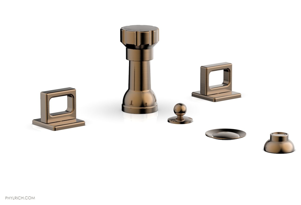 MIX Four Hole Bidet Set - Ring Handles 290-62