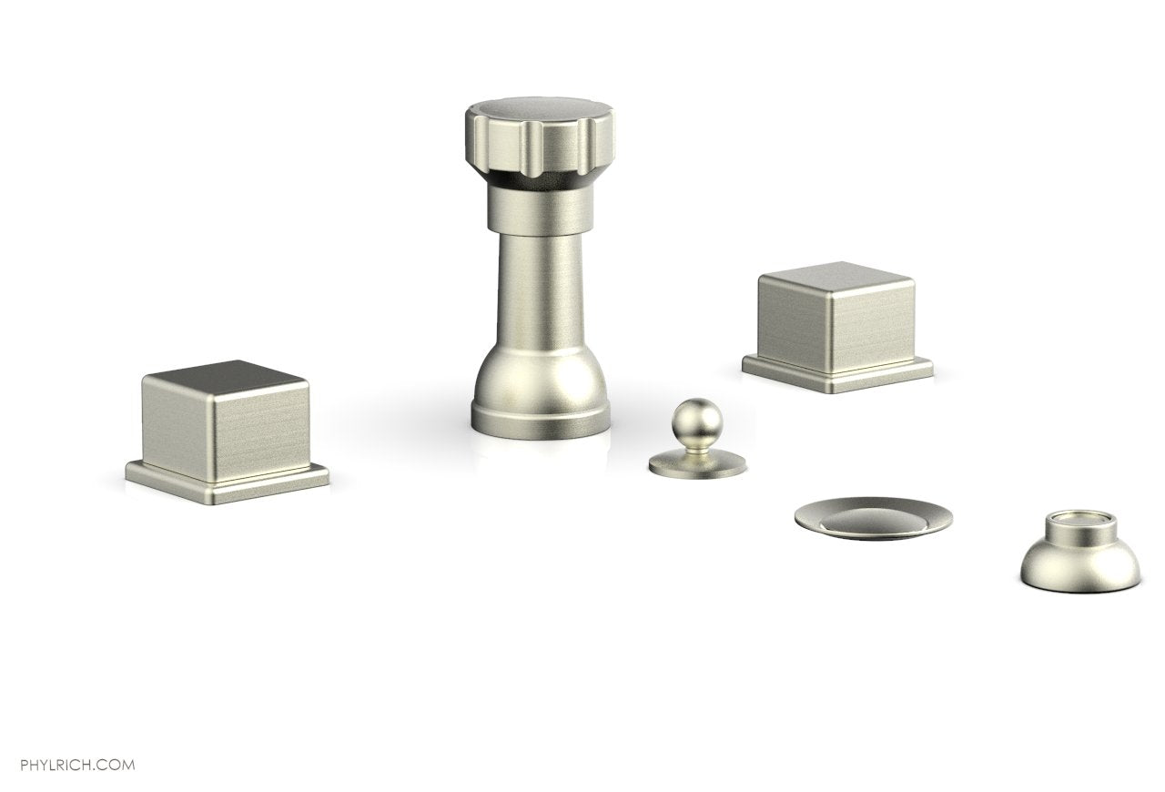 MIX Four Hole Bidet Set - Cube Handles 290-63