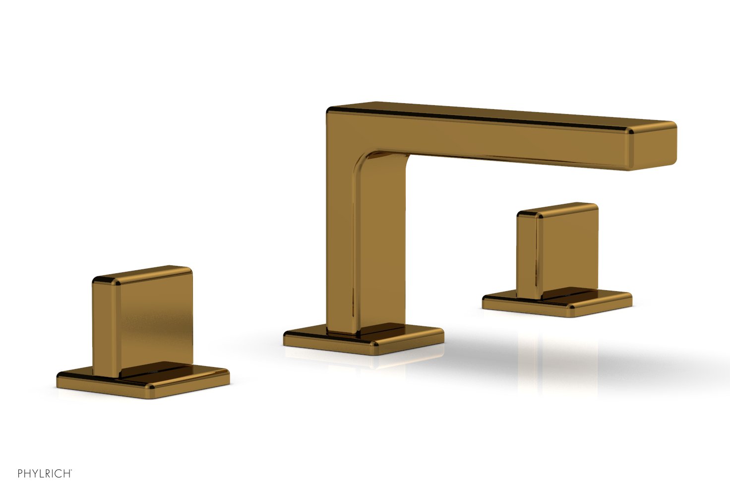 MIX Widespread Faucet - Blade Handles 4-1/4" Height 290L-01