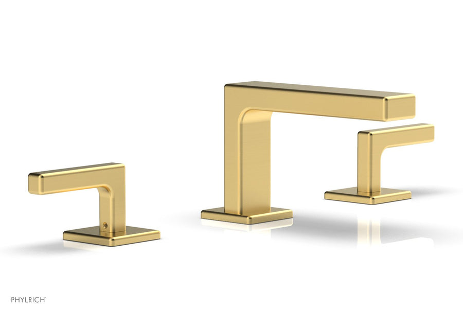 MIX Widespread Faucet - Lever Handles 4-1/4" Height 290L-02