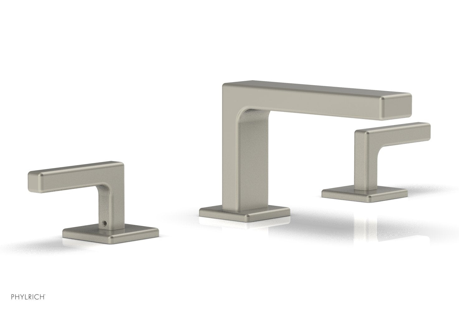 MIX Widespread Faucet - Lever Handles 4-1/4" Height 290L-02