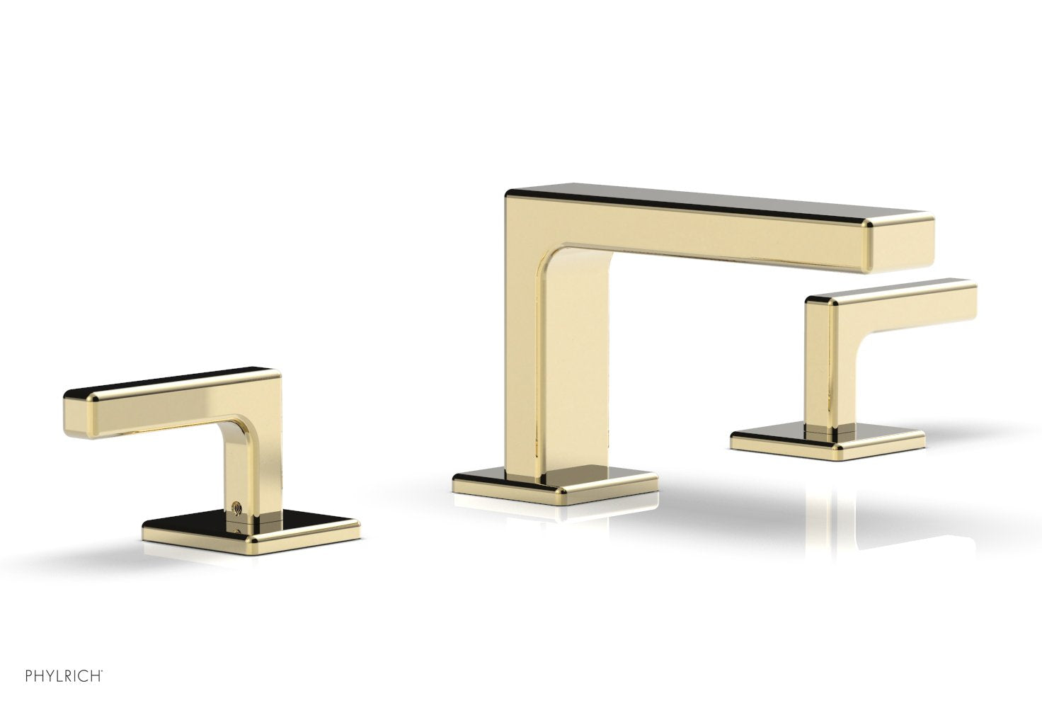 MIX Widespread Faucet - Lever Handles 4-1/4" Height 290L-02