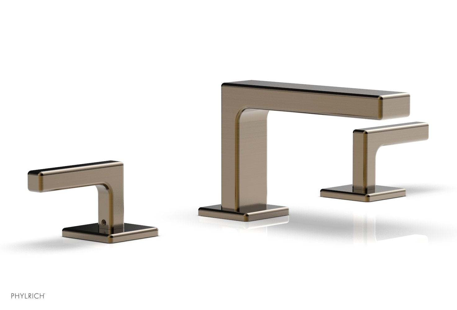 MIX Widespread Faucet - Lever Handles 4-1/4" Height 290L-02