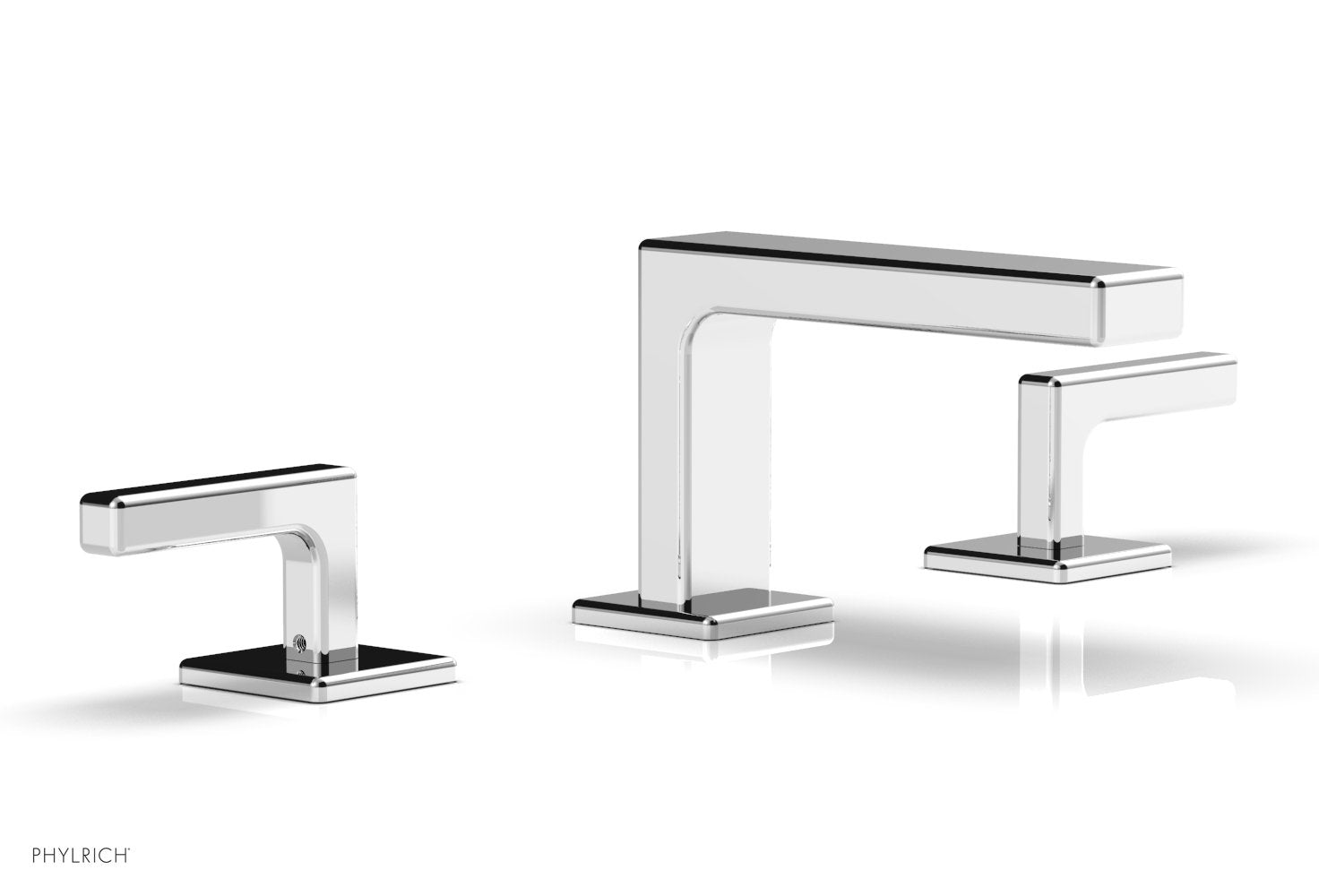 MIX Widespread Faucet - Lever Handles 4-1/4" Height 290L-02