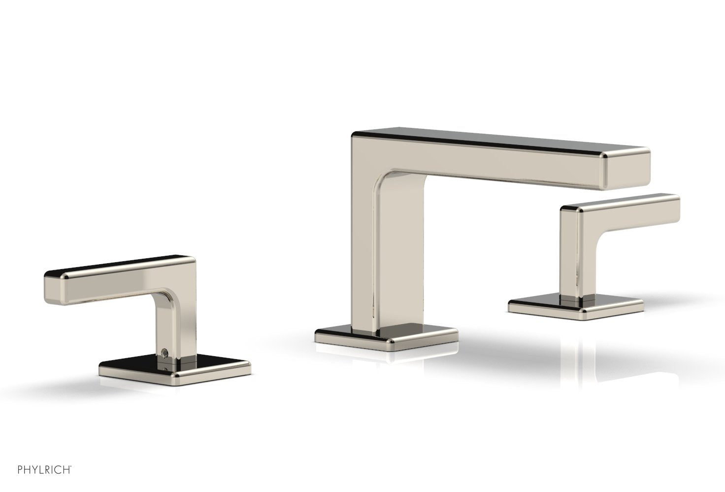 MIX Widespread Faucet - Lever Handles 4-1/4" Height 290L-02