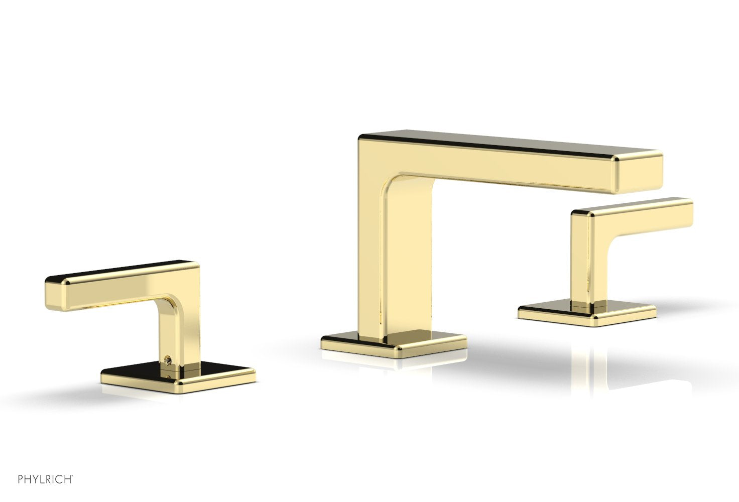 MIX Widespread Faucet - Lever Handles 4-1/4" Height 290L-02