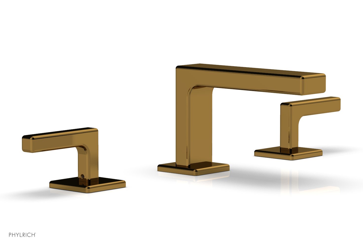 MIX Widespread Faucet - Lever Handles 4-1/4" Height 290L-02