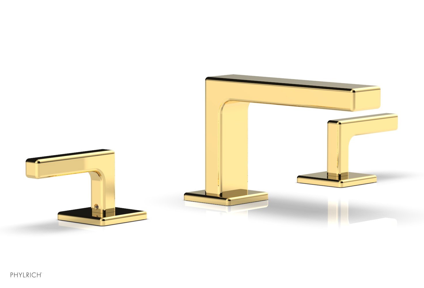 MIX Widespread Faucet - Lever Handles 4-1/4" Height 290L-02