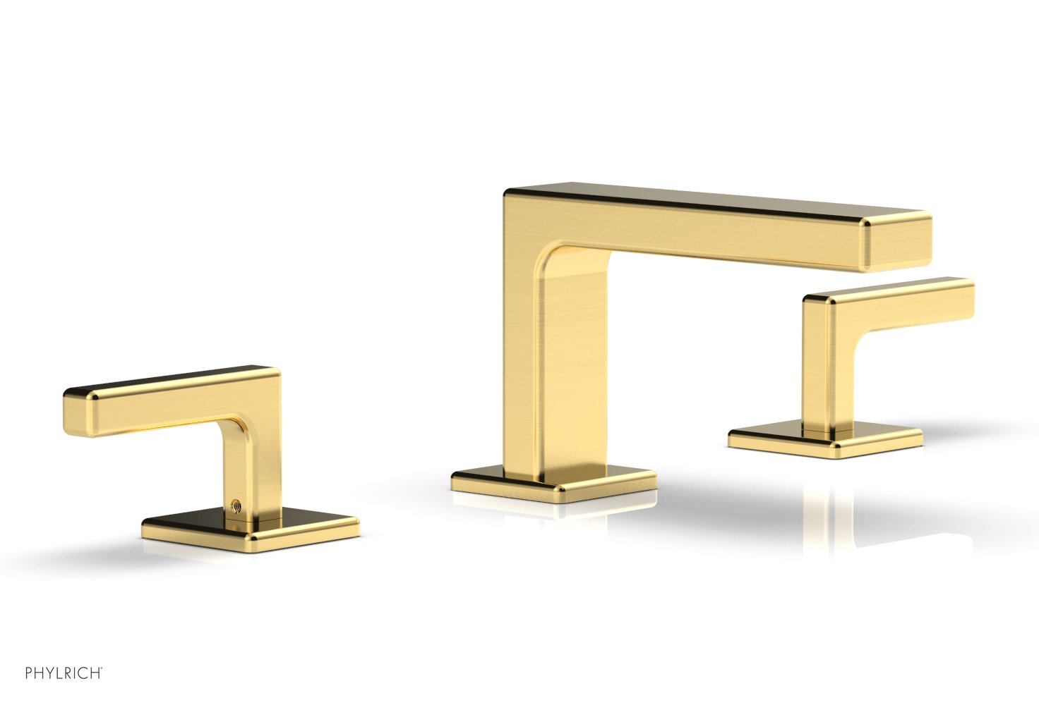 MIX Widespread Faucet - Lever Handles 4-1/4" Height 290L-02