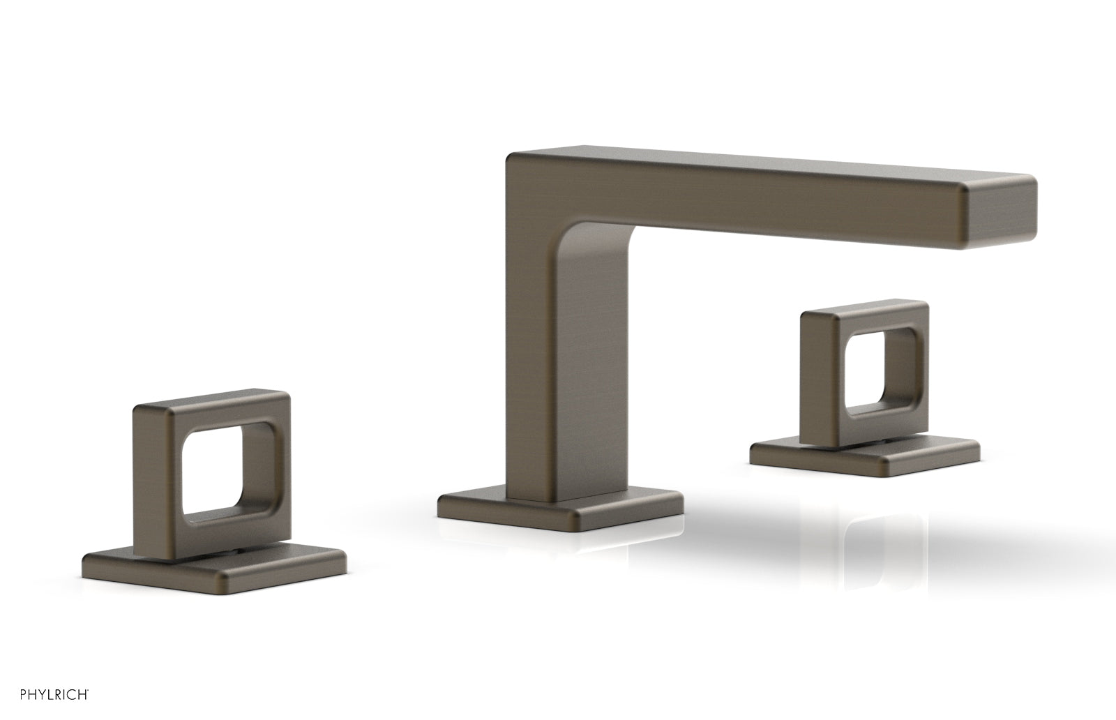 MIX Widespread Faucet - Ring Handles 4-1/4" Height 290L-03