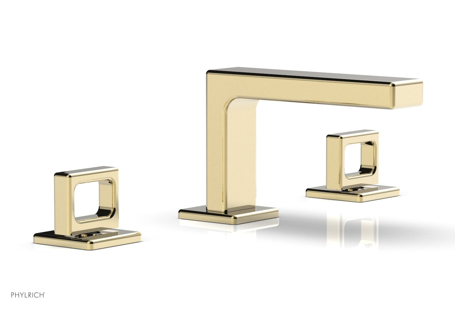 MIX Widespread Faucet - Ring Handles 4-1/4" Height 290L-03