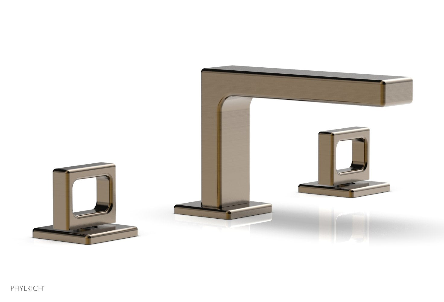 MIX Widespread Faucet - Ring Handles 4-1/4" Height 290L-03