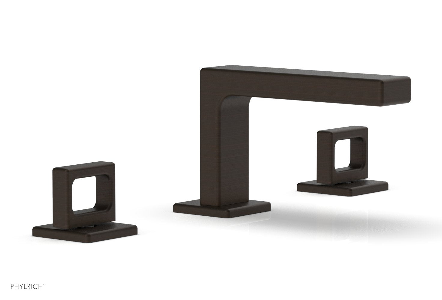 MIX Widespread Faucet - Ring Handles 4-1/4" Height 290L-03