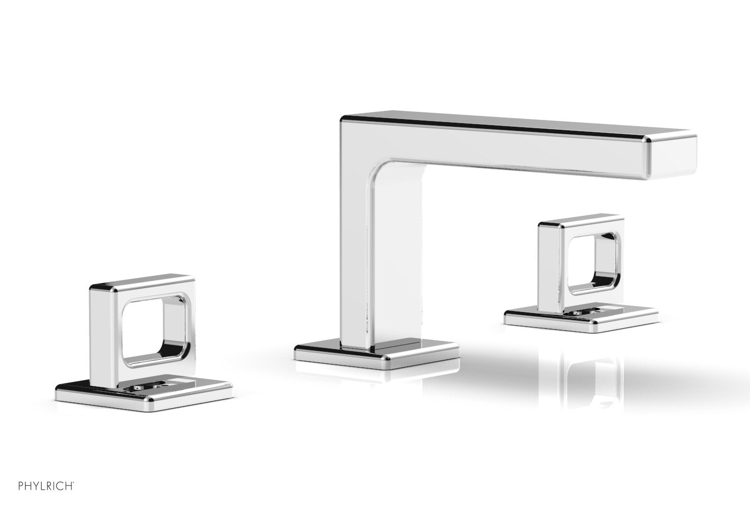 MIX Widespread Faucet - Ring Handles 4-1/4" Height 290L-03