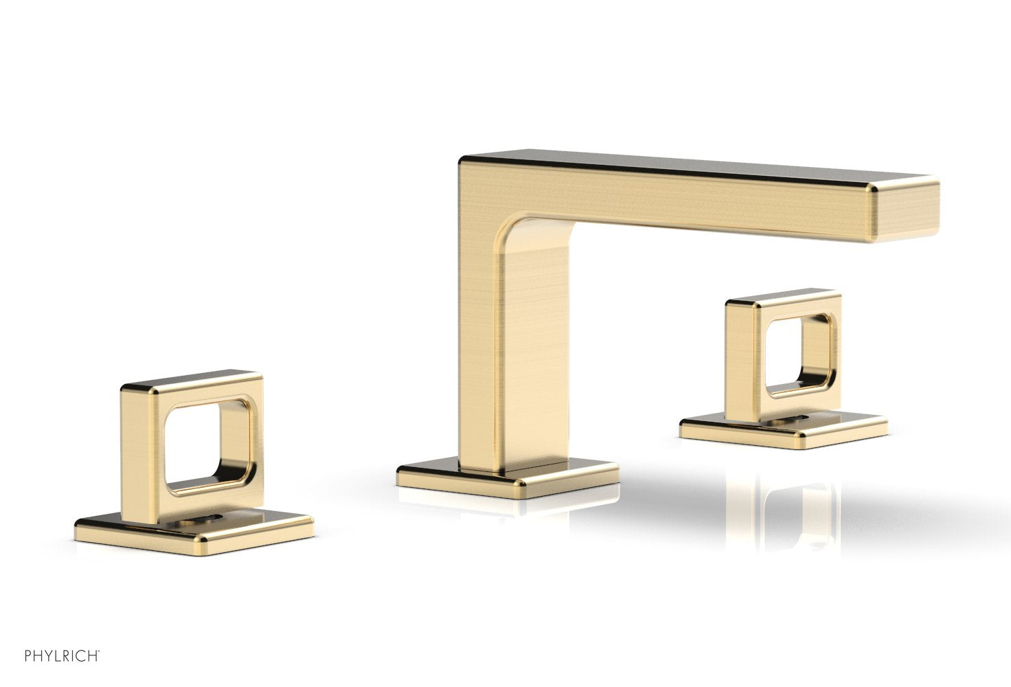 MIX Widespread Faucet - Ring Handles 4-1/4" Height 290L-03