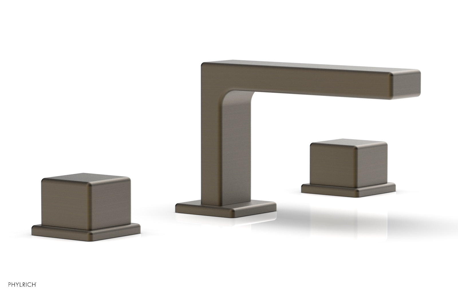 MIX Widespread Faucet - Cube Handles 4-1/4" Height 290L-04