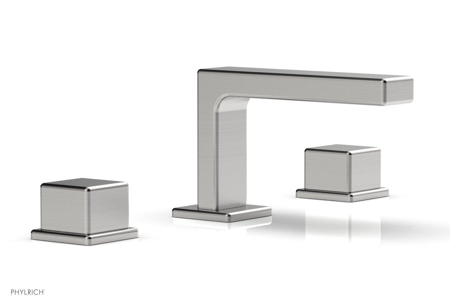 MIX Widespread Faucet - Cube Handles 4-1/4" Height 290L-04