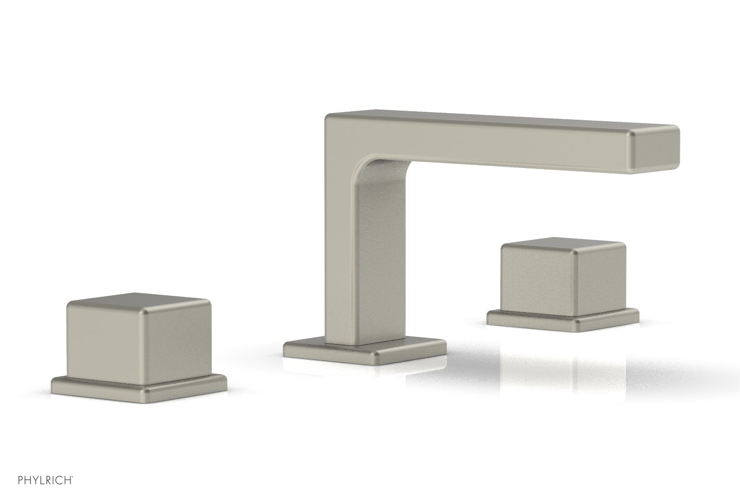 MIX Widespread Faucet - Cube Handles 4-1/4" Height 290L-04