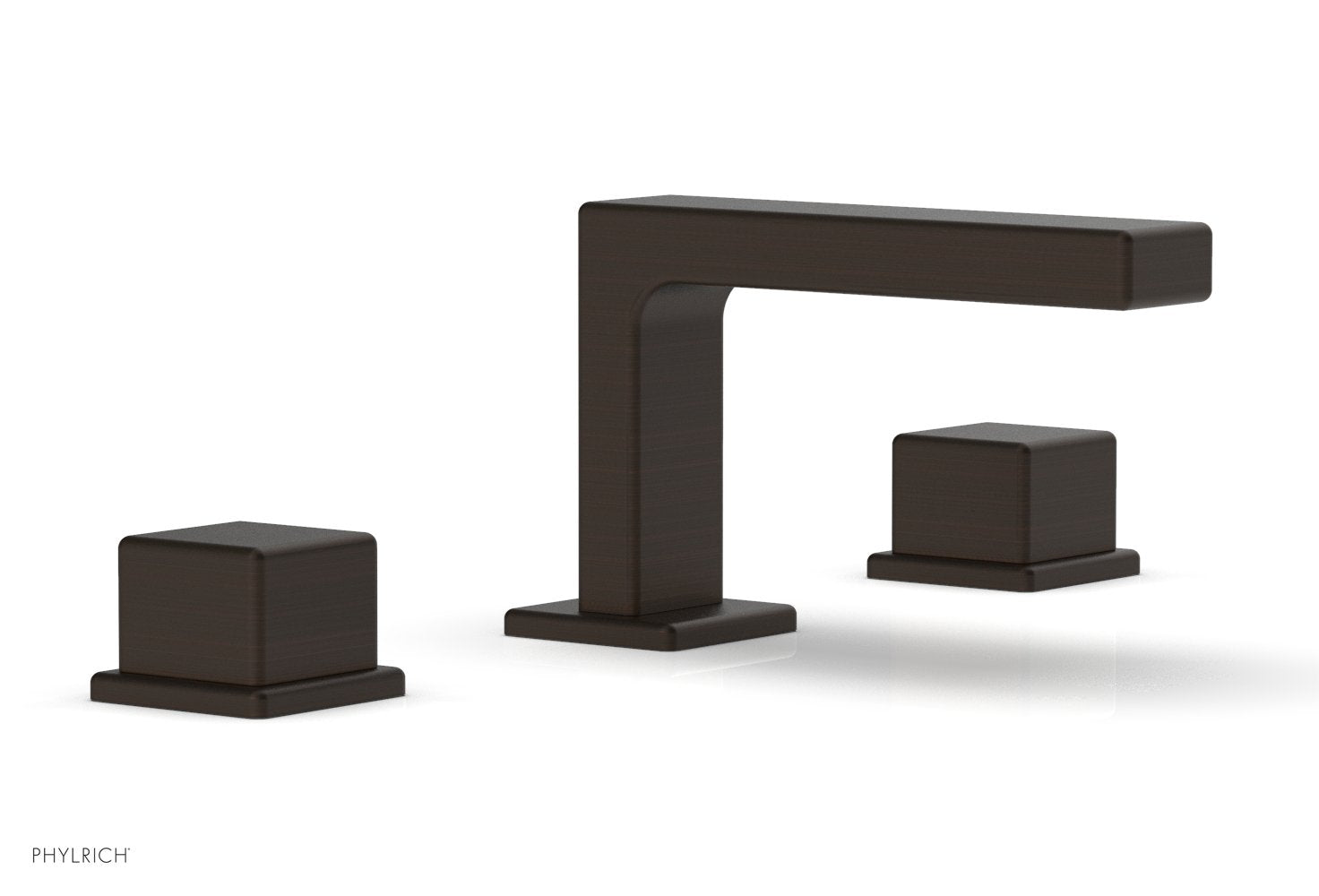 MIX Widespread Faucet - Cube Handles 4-1/4" Height 290L-04