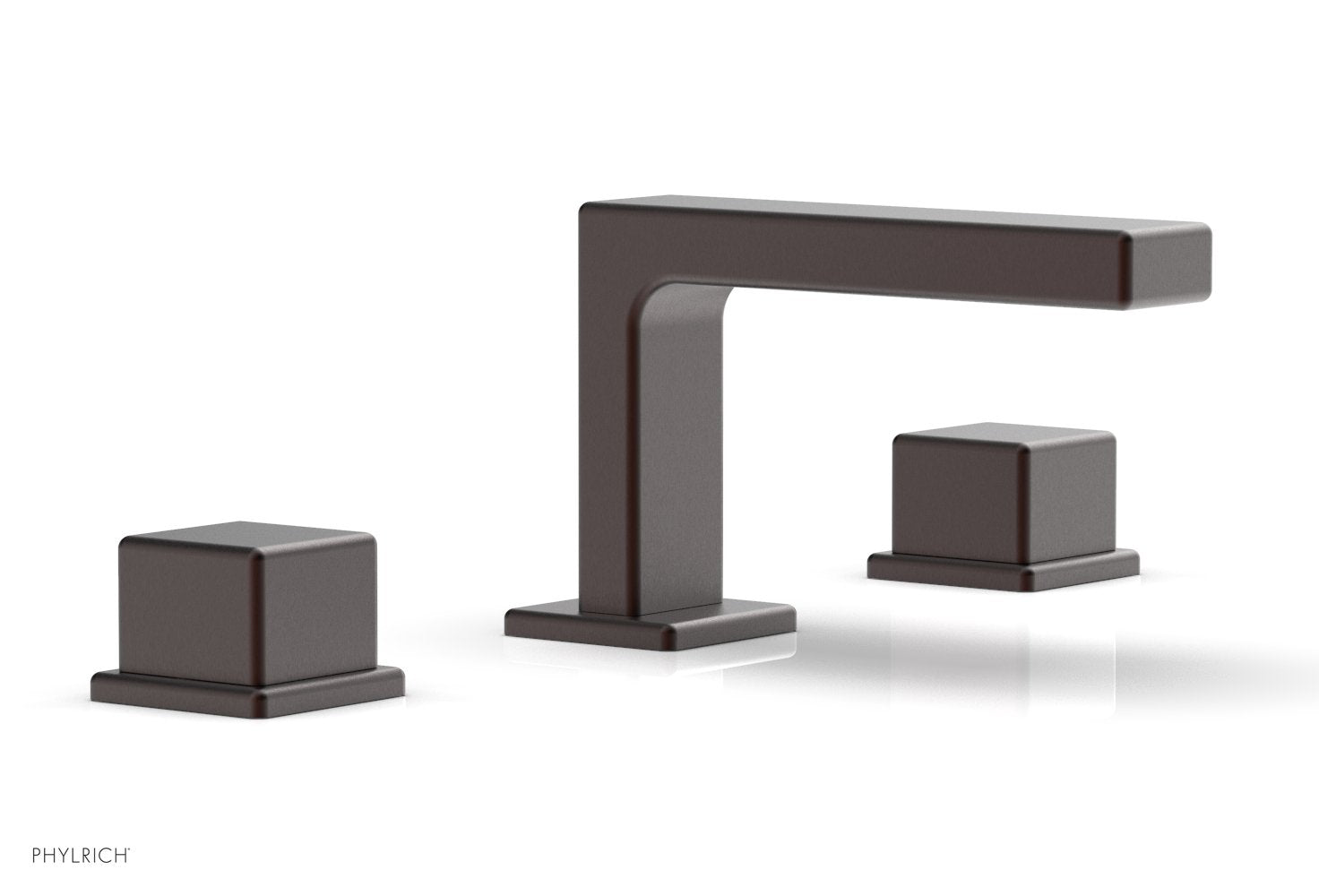 MIX Widespread Faucet - Cube Handles 4-1/4" Height 290L-04