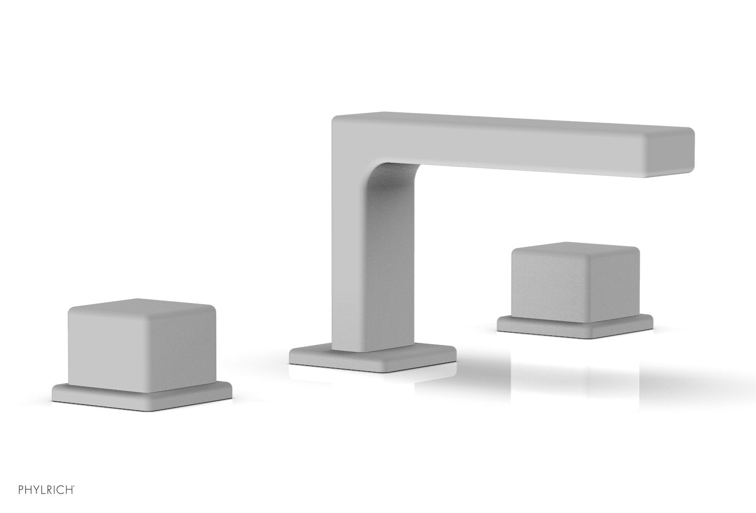 MIX Widespread Faucet - Cube Handles 4-1/4" Height 290L-04