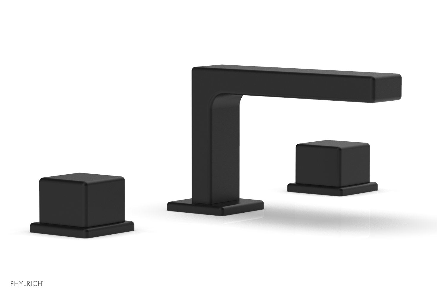 MIX Widespread Faucet - Cube Handles 4-1/4" Height 290L-04