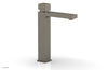 MIX Single Hole Lavatory Faucet, Tall - Cube Handle 290T-08