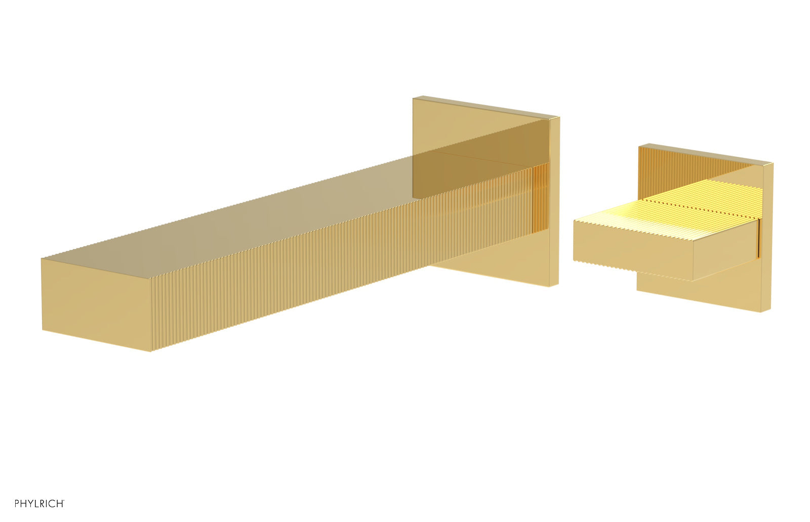 STRIA - Single Handle Wall Lavatory Set - Blade Handle 291-17