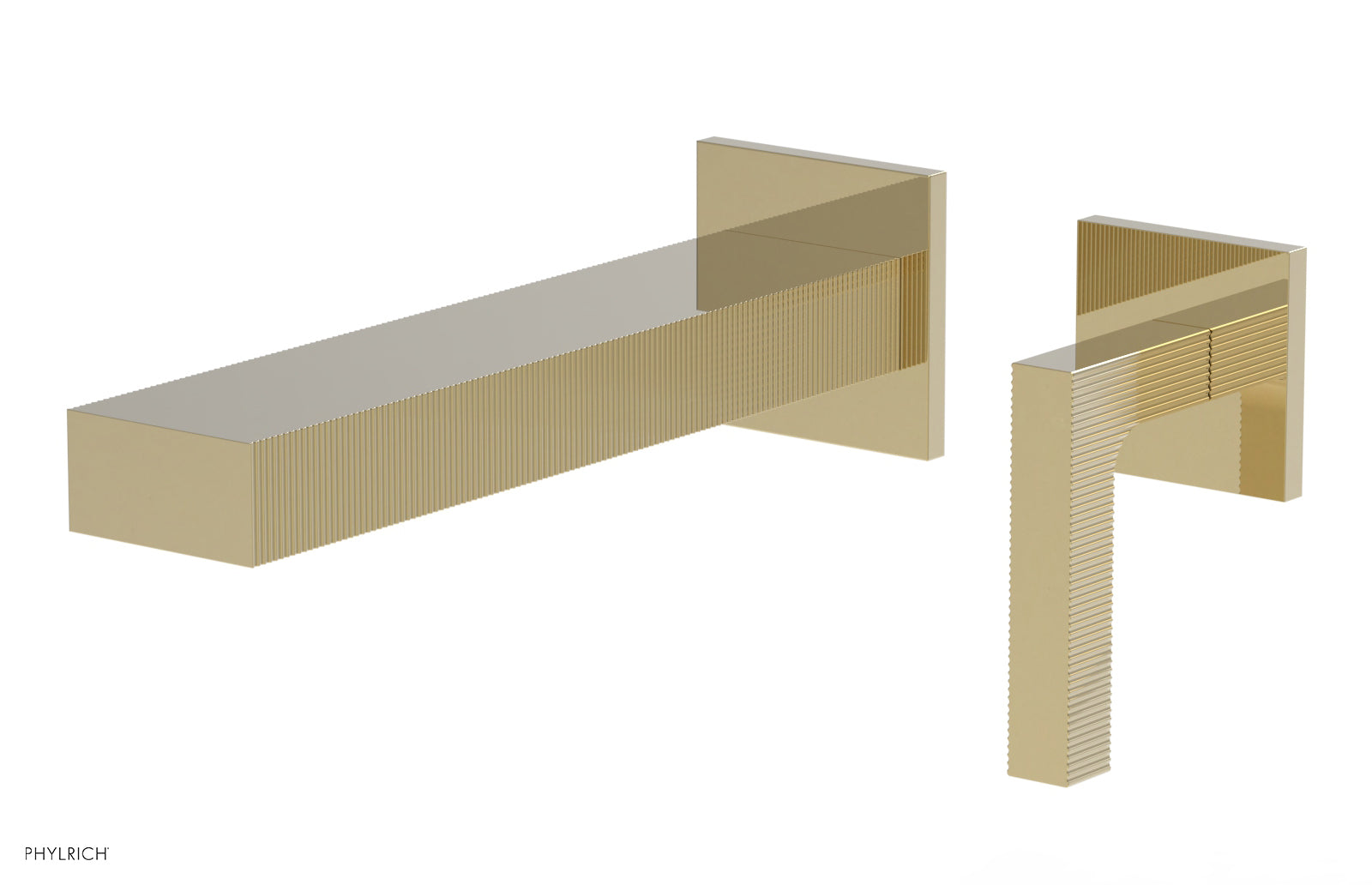 STRIA - Single Handle Wall Lavatory Set - Lever Handle 291-18